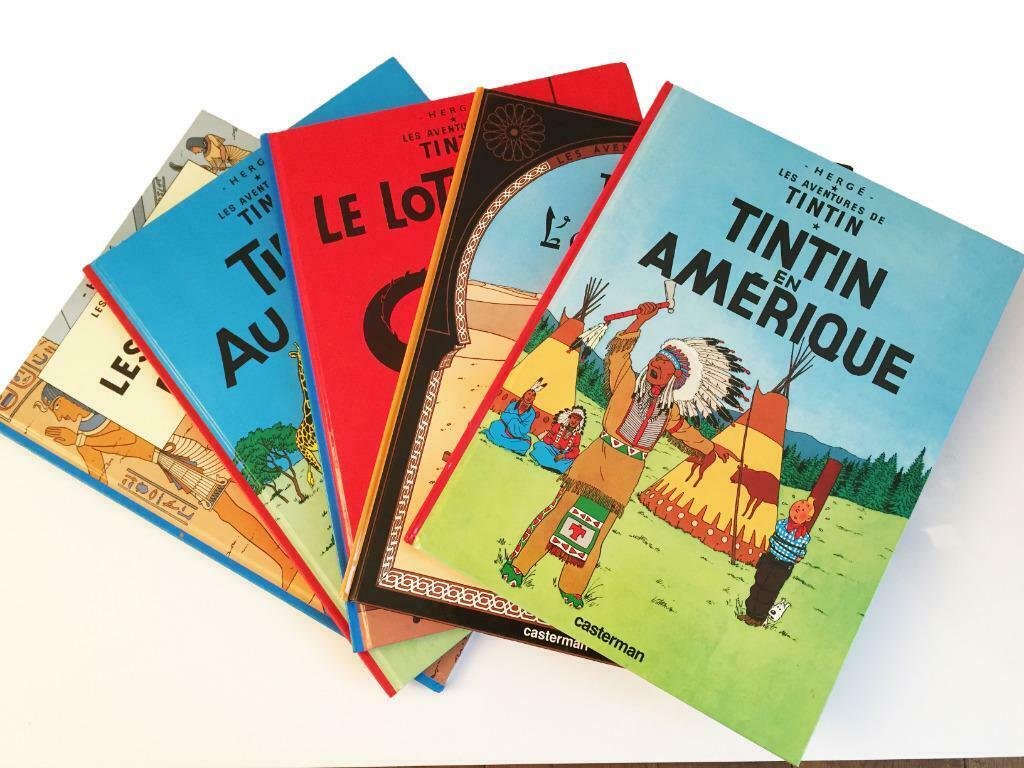 Stripverhaal Kuifje/Dessin animé Tintin, Livres, Plusieurs BD, Enlèvement, Comme neuf, Hergé