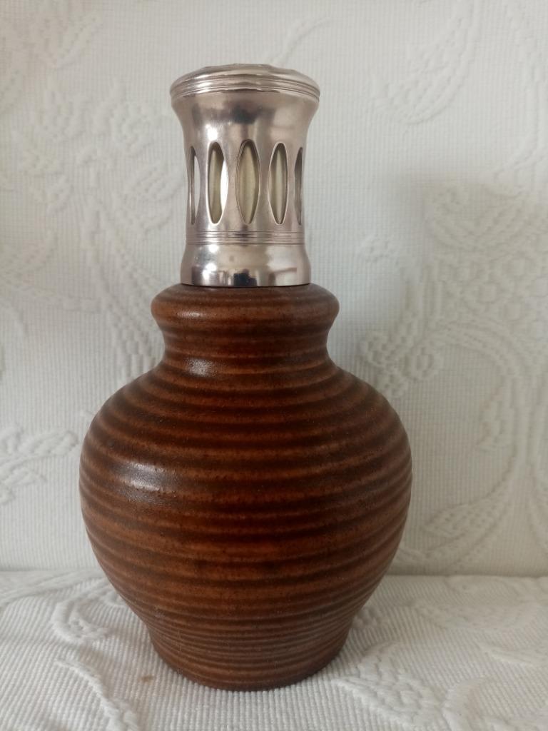 Lampe Berger céramique/grès made in France 1960s, Enlèvement ou Envoi