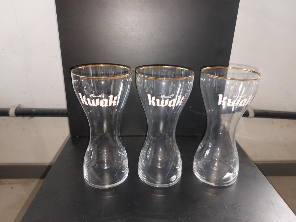 Verres à bière Kwak, Enlèvement ou Envoi, Comme neuf, Verre à bière