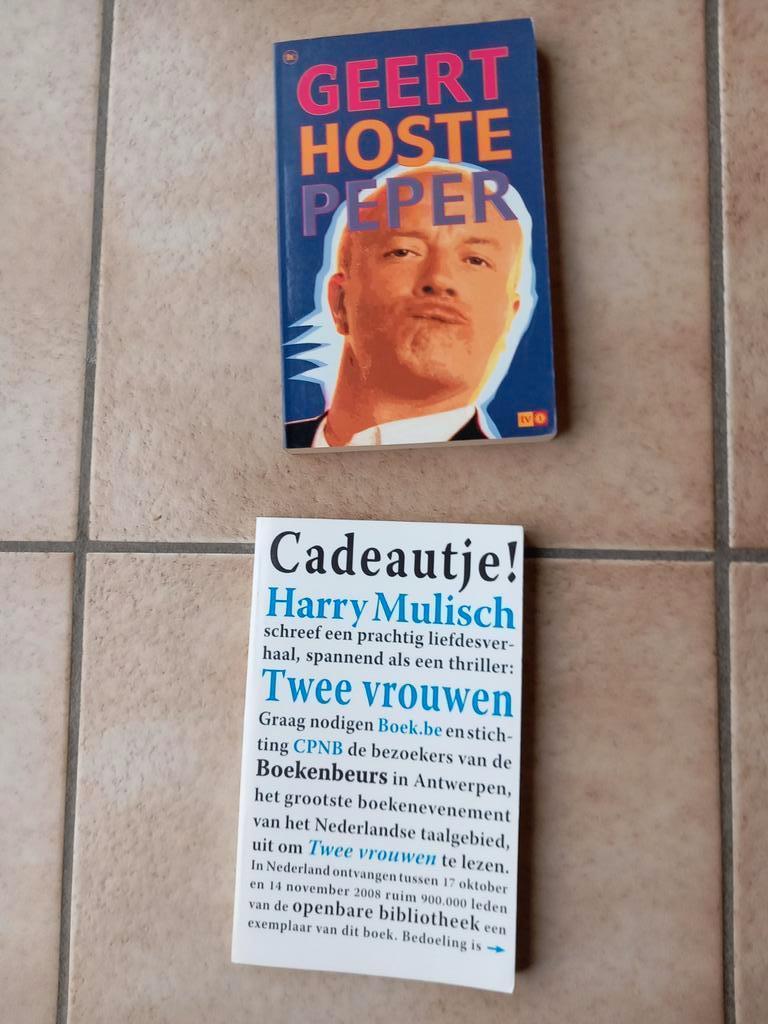 Boek Geert Hoste - Peper en Twee Vrouwen: Harry Mulisch, Ophalen of Verzenden, Nieuw