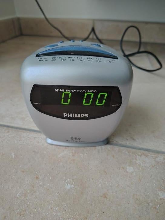 philips klokradio, Ophalen of Verzenden, Zo goed als nieuw
