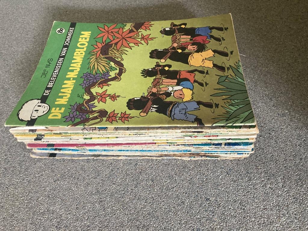 pakket 23 oude strips Jommeke voor 20 euro, Boeken, Stripverhalen, Ophalen of Verzenden