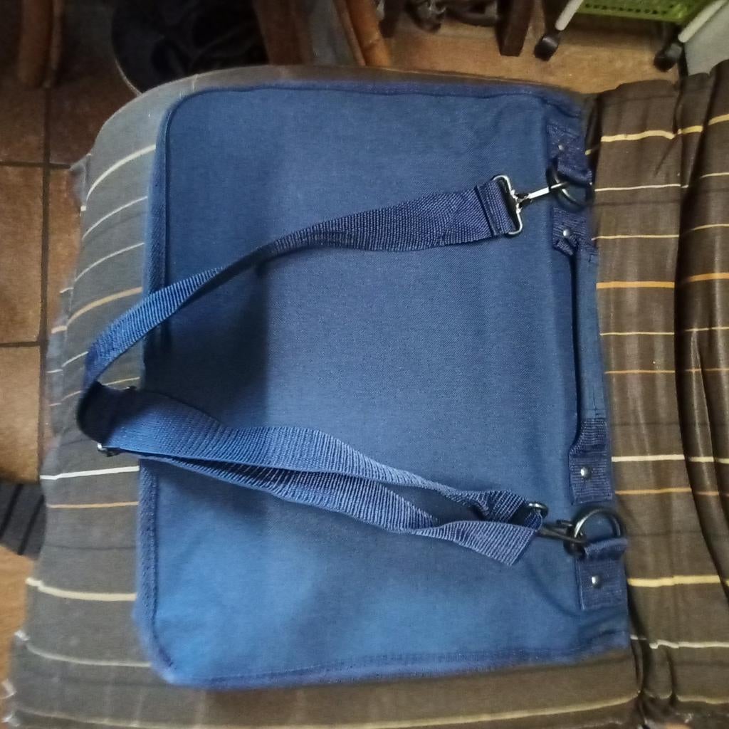 Sacoche bleue marine, Enlèvement, Comme neuf, Porte-document