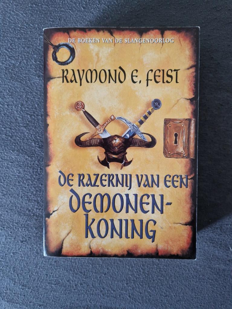 Raymond E. Feist - De razernij van een demonenkoning, Boeken, Ophalen, Nieuw, Raymond E. Feist