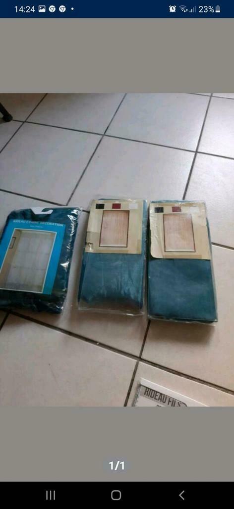 À vendre 3  rideaux voile la pièce 4€ les mesures 3mx45cm, Maison & Meubles, Enlèvement, Comme neuf