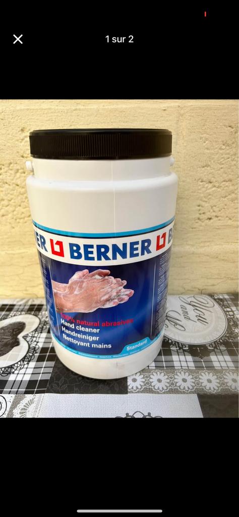 Nettoyant mains 3 litres BERNER, Ophalen of Verzenden