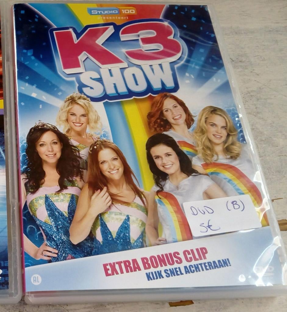 Dvd K3 show, Cd's en Dvd's, Ophalen of Verzenden, Zo goed als nieuw