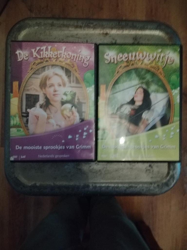 De mooiste sprookjes van Grimm – 4 films, Cd's en Dvd's, Avontuur, Verzenden, Zo goed als nieuw, Vanaf 6 jaar