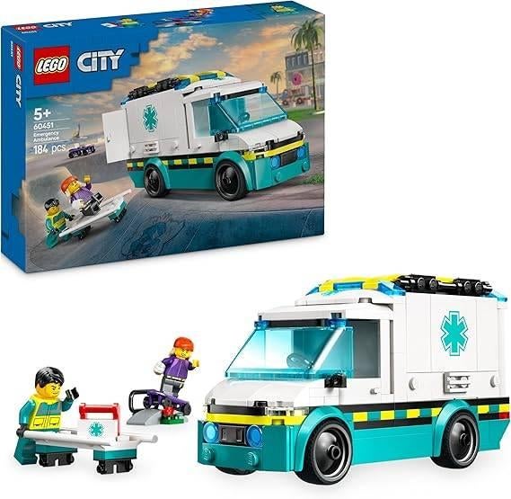 LEGO City | Ambulance | LIVRAISON GRATUITE, Neuf, -, Ensemble complet, LEGO