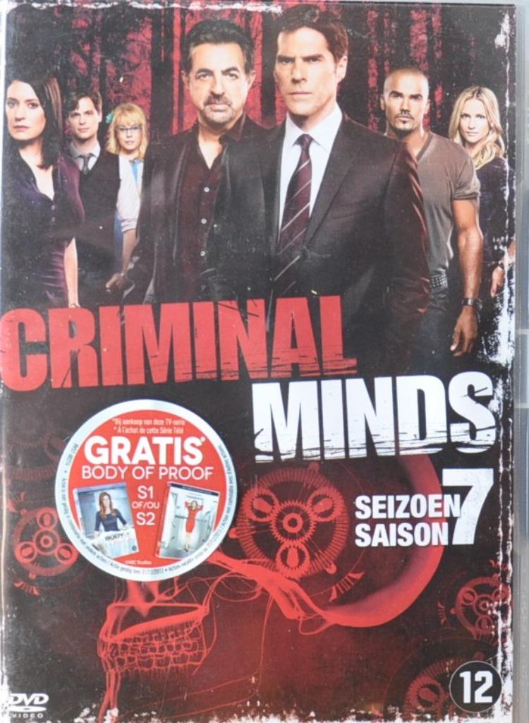 coffret 5 dvd serie tv saison 7 esprit criminel (x20249), Enlèvement ou Envoi, Utilisé, Drame