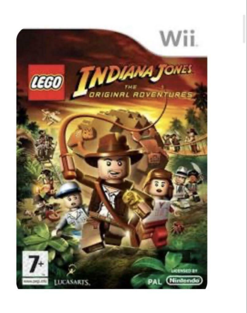 Wii spel Lego Indiana Jones adventure, Ophalen, Zo goed als nieuw