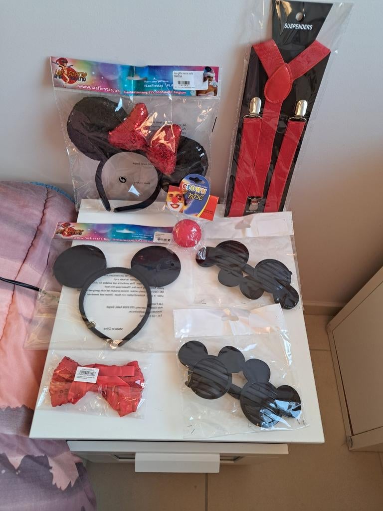 Ensembles des déguisement Micky Mouse et Minnie Mose, Divers, Divers Autre, Neuf, Enlèvement ou Envoi