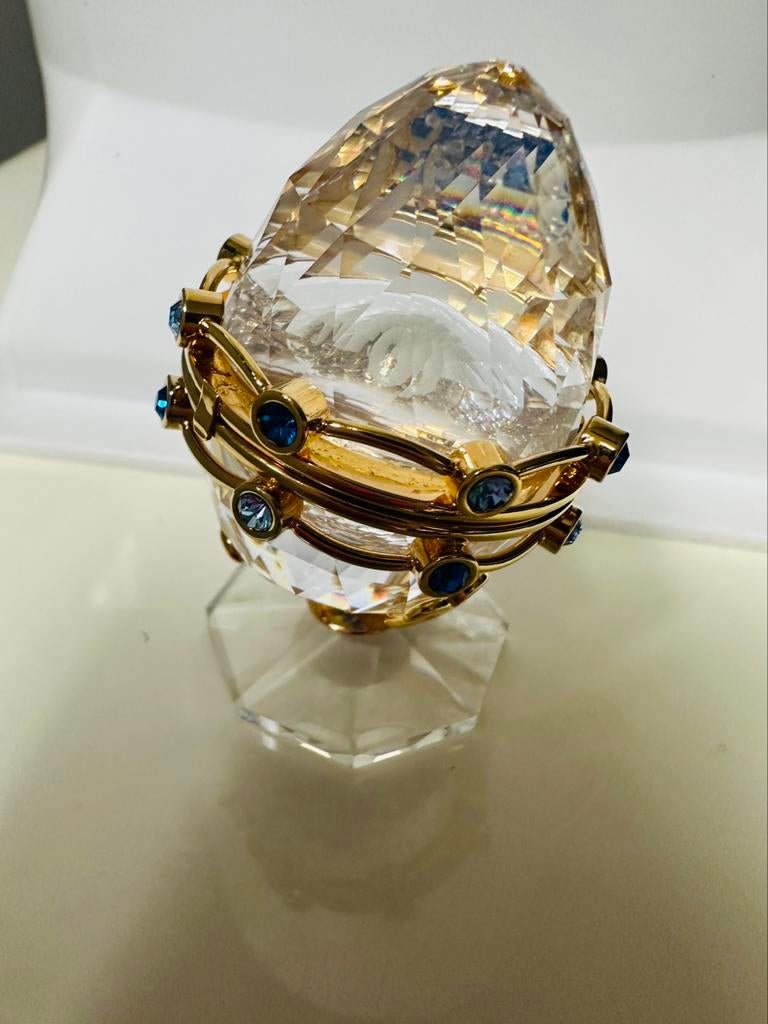 Swarovski ei met guirlande, Ophalen of Verzenden, Zo goed als nieuw