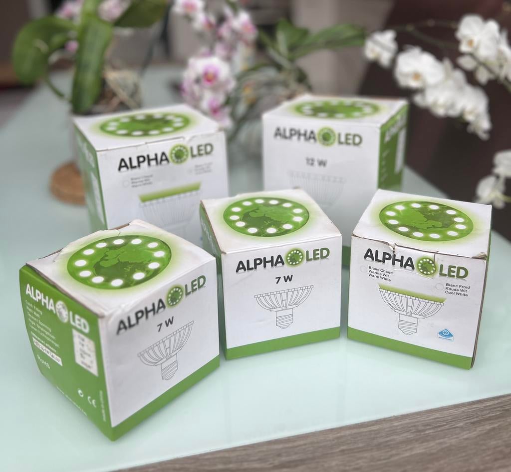 Lot d’ampoules led Alpha Led, Enlèvement ou Envoi