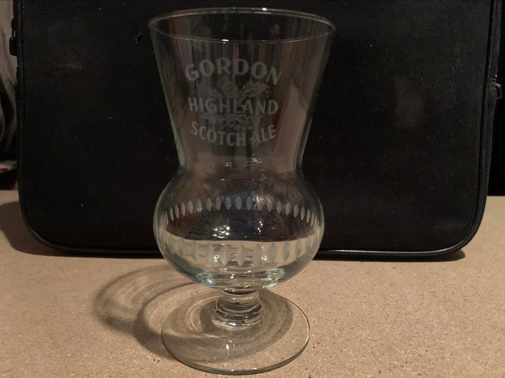 Bierglazen John Martins 60's:Gordon - Martin's Pale ale, Verzamelen, Gebruikt, Glas of Glazen, Overige merken