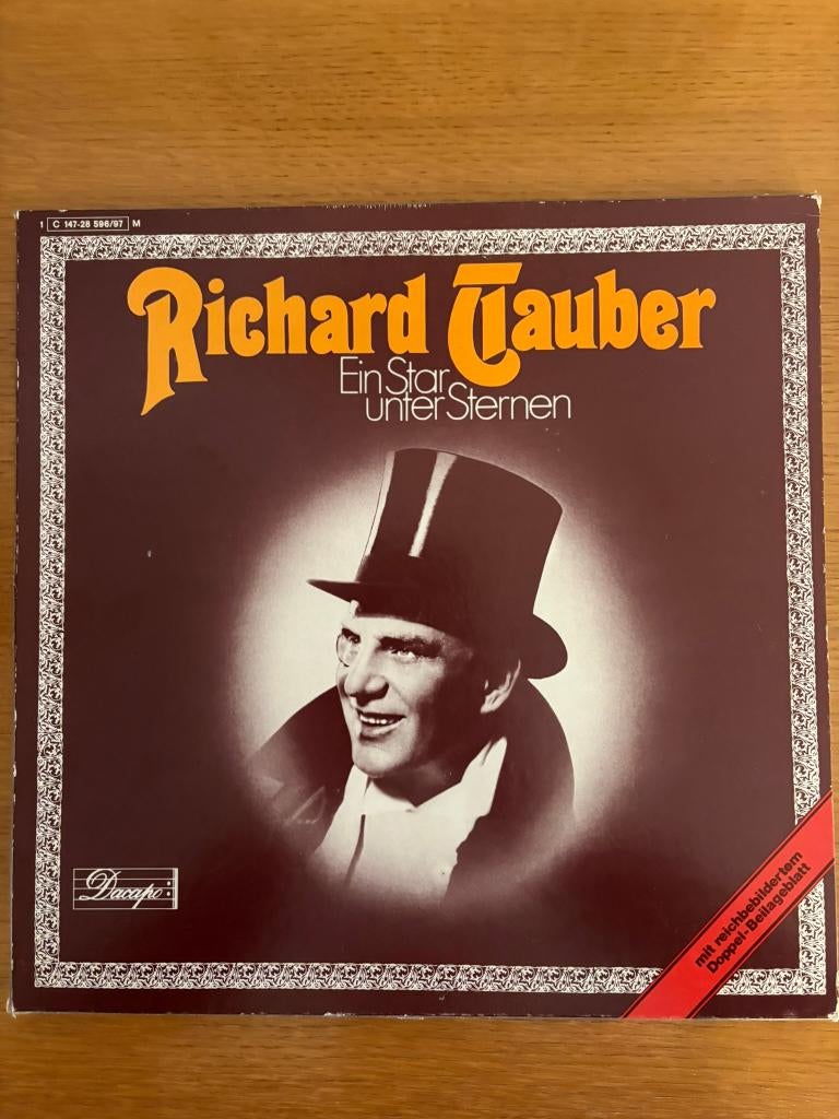 LP Richard Tauber – Ein Star unter Sternen, CD & DVD, Vinyles Singles, Enlèvement, Utilisé, 12 pouces, Classique