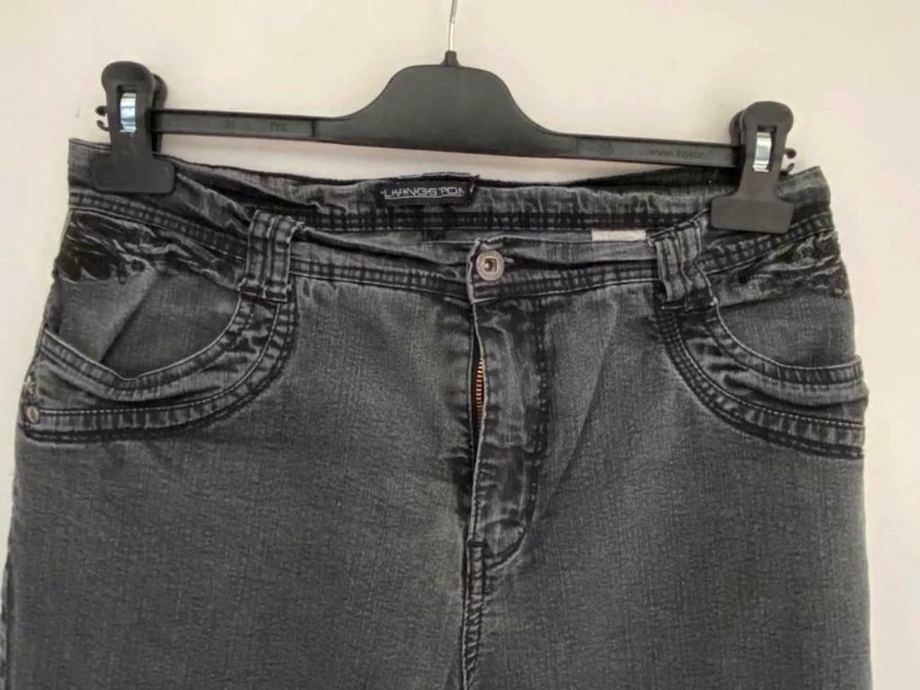 Livingstone zwarte jeansbroek, Kleding | Dames, Maat 38/40 (M), Zwart, Ophalen of Verzenden, Livingstone