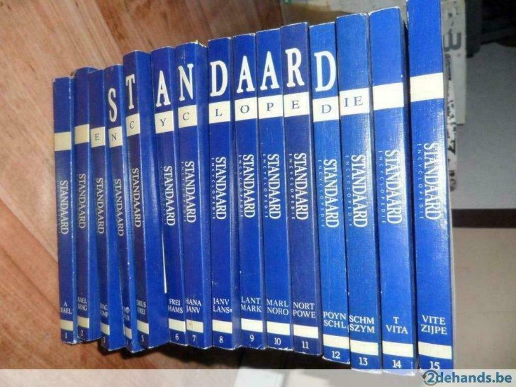 standaard encyclopedie volledige reeks, Verzenden, Zo goed als nieuw