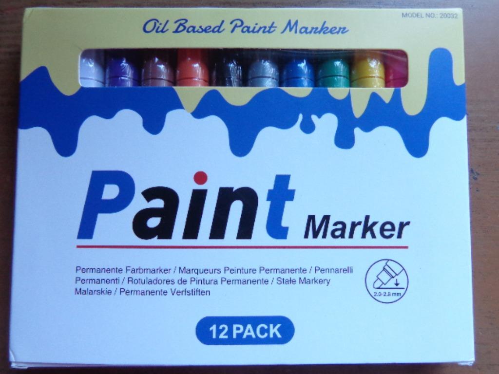 Nieuw / 12 Paint Markers (zie foto's), Hobby en Vrije tijd, Tekenen, Ophalen of Verzenden, Nieuw, Potlood of Stift