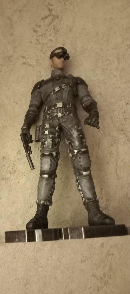 Tom Clancy SAM FISHER Splinter standbeeld verzamelfiguur, Ophalen, Zo goed als nieuw, Mens