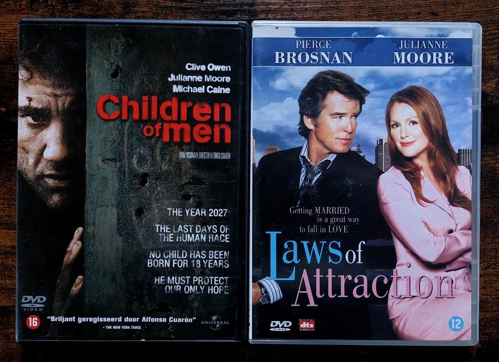 DVD - Julianne Moore - 2 stuks, Enlèvement ou Envoi, Utilisé
