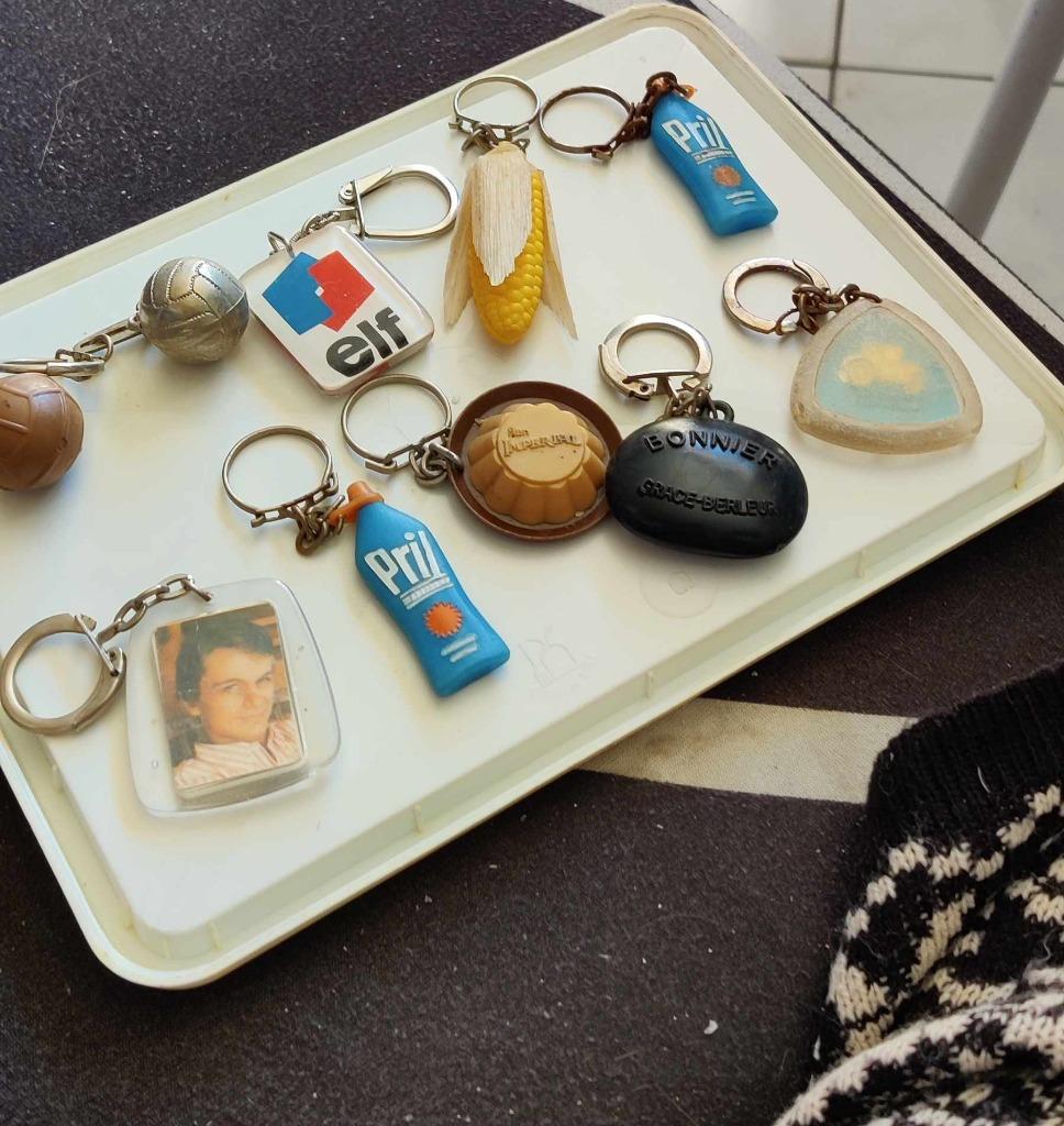porte cle vintage une quarantaine, Enlèvement ou Envoi, Utilisé, Marque