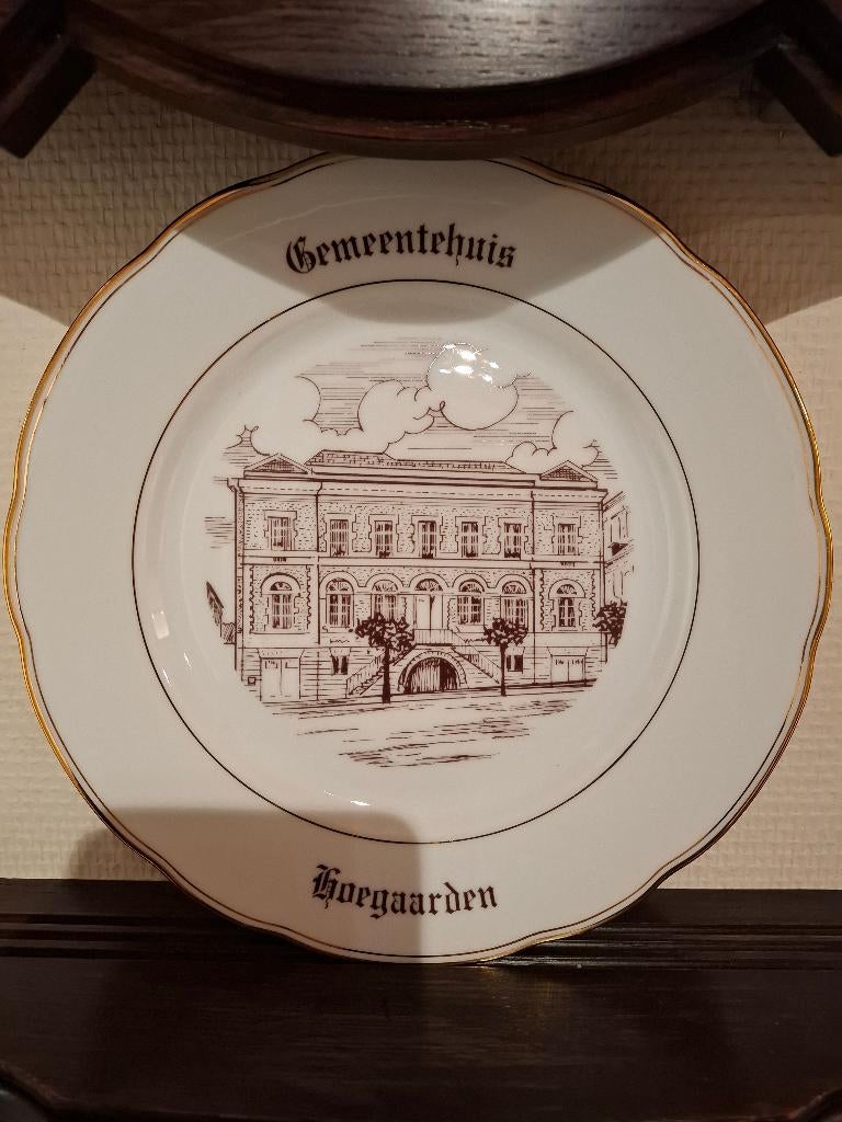 uniek bord HOEGAARDEN Magvam porselein (g swaenepoel), Antiquités & Art, Antiquités | Porcelaine, Enlèvement ou Envoi