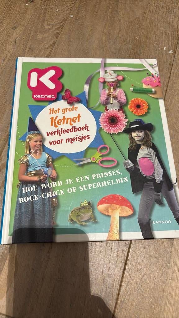 Hilde Smeesters - Het grote Ketnet verkleedboek voor meisjes, Ophalen of Verzenden, Zo goed als nieuw, Hilde Smeesters