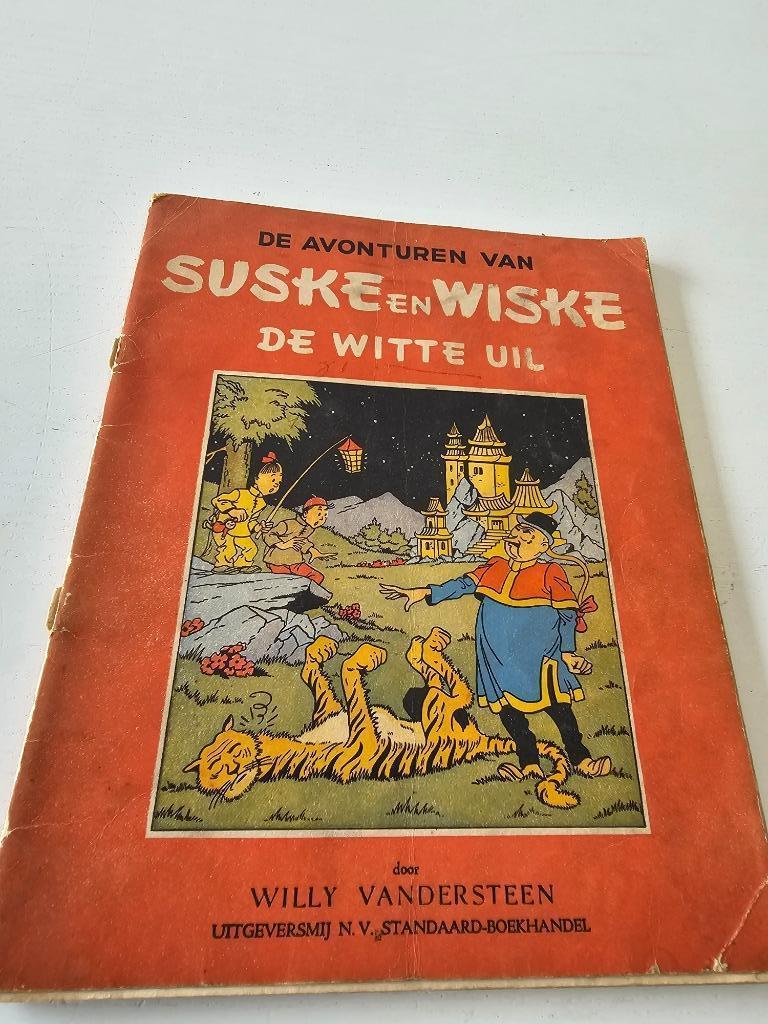 Suske en Wiske.  De witte uil., Enlèvement ou Envoi