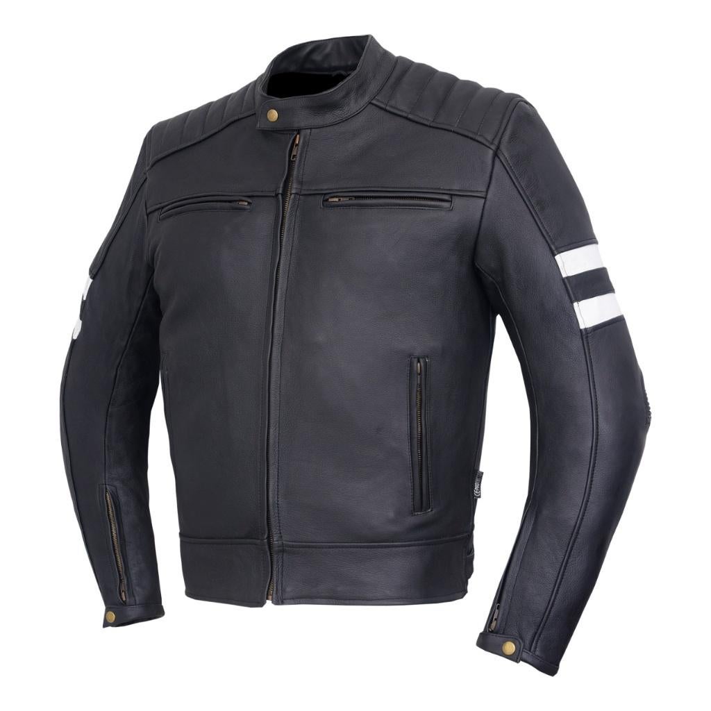 Blouson de moto veste moto en cuir neuf homologué CE neuf, Motos, Envoi, Neuf, avec ticket, Femmes, Manteau | cuir