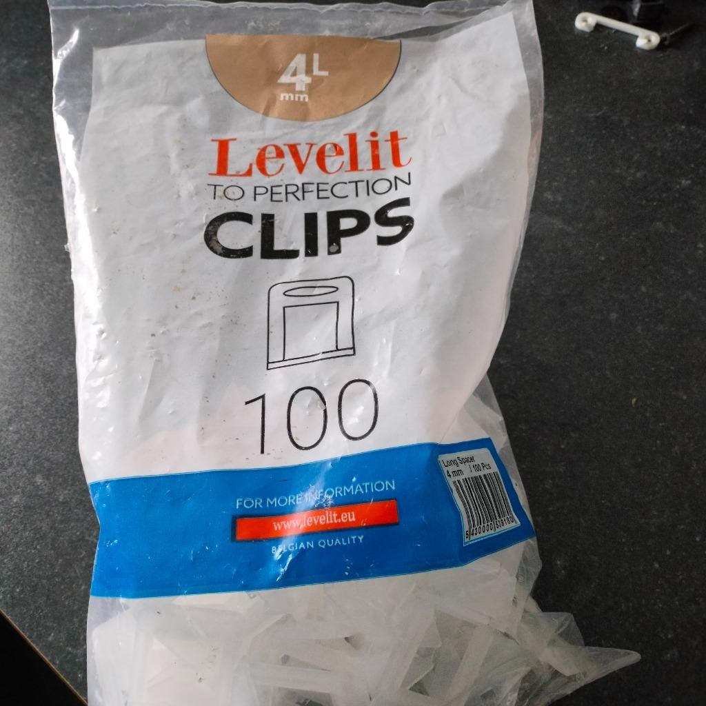 carrelage de terrasseLevelit à la perfection 57 clips, 98 ca, Enlèvement, Comme neuf, Autres matériaux, Tuiles de terrasse