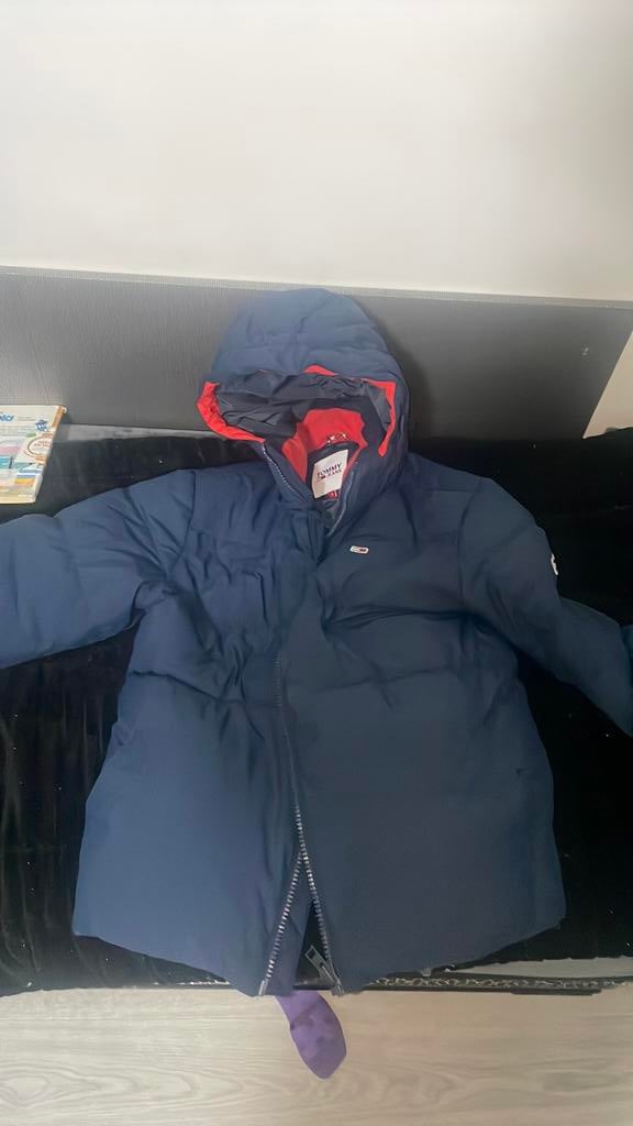 Tommy hilfinger jads, Ophalen, Zo goed als nieuw, Maat 46 (S) of kleiner, Blauw