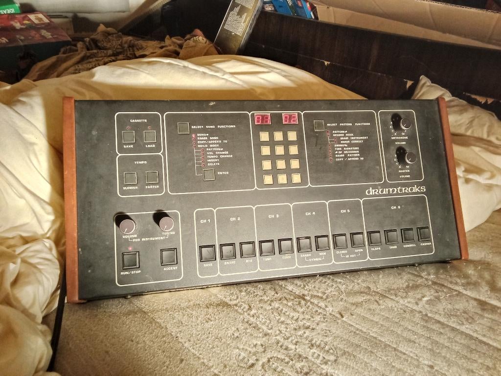 Console numérique vintage Sequential Circuits Drumtraks, Musique & Instruments, Batteries électroniques, Enlèvement ou Envoi, Utilisé