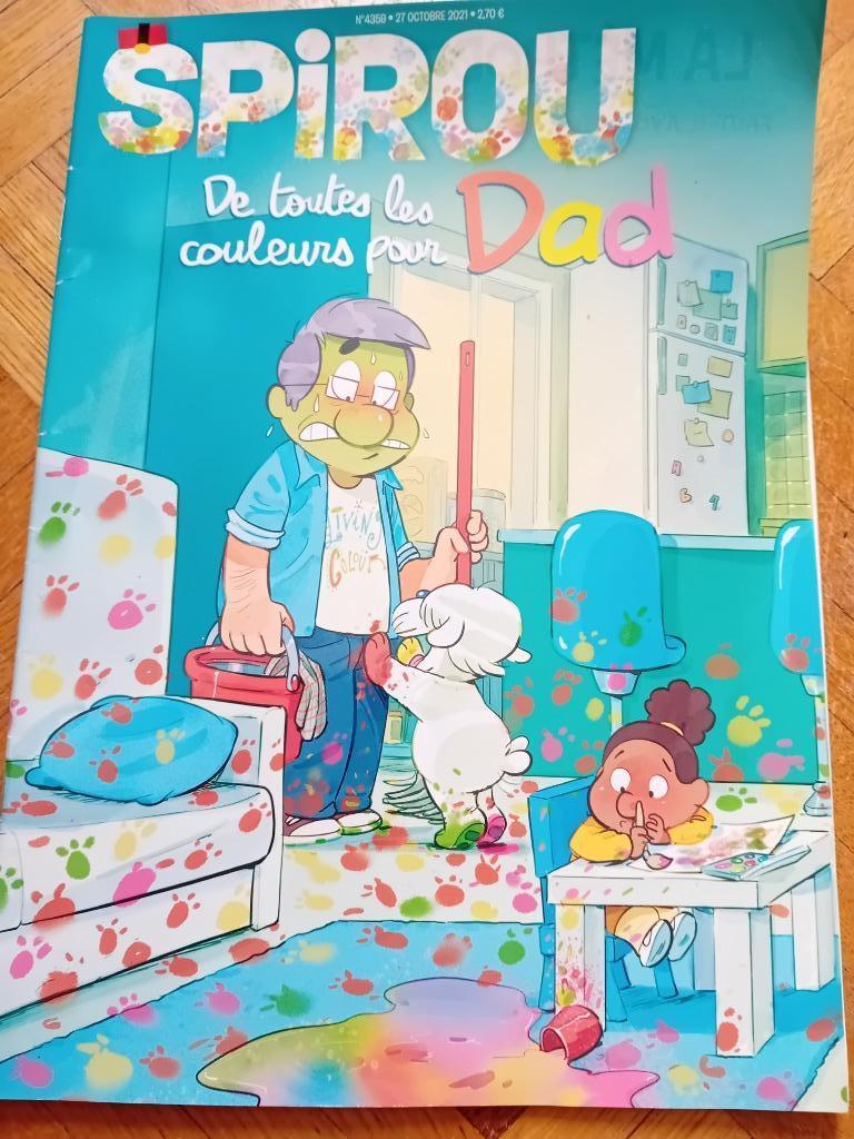 Magazine spirou de toutes les couleurs pour dad, Enlèvement ou Envoi