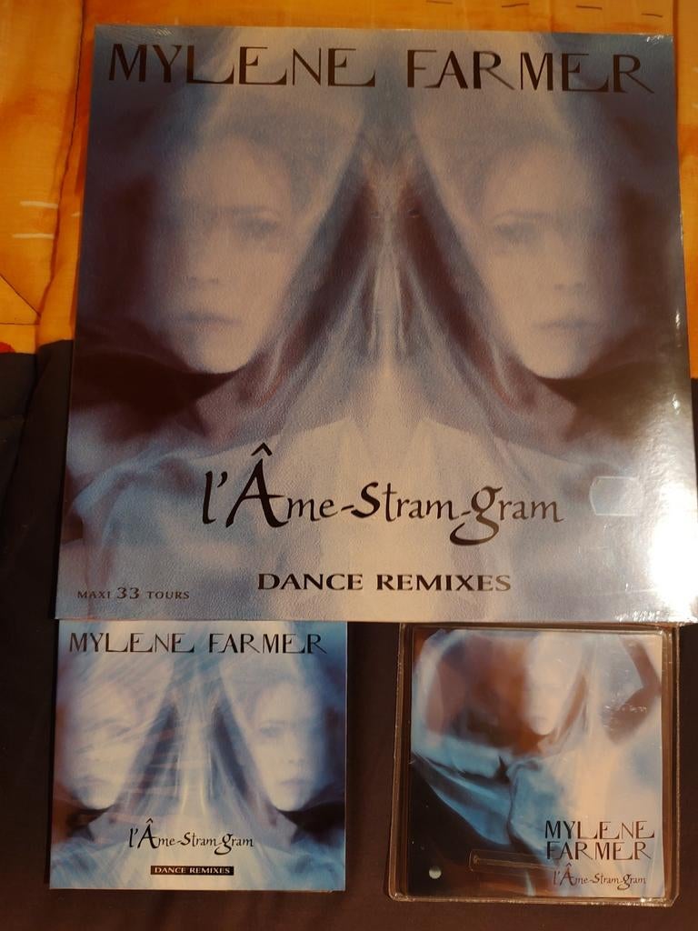 Mylène Farmer - L'Ame stram gram (3 pièces), Ophalen of Verzenden, Nieuw in verpakking, Single