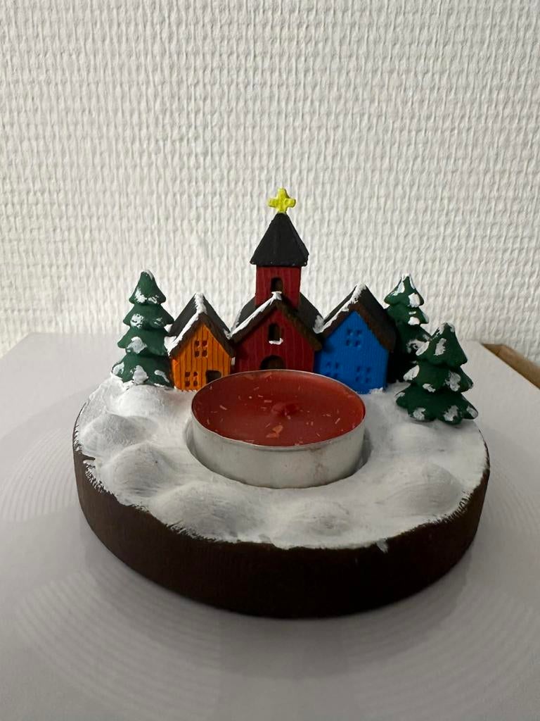 Village de Noël, Maison & Meubles, Accessoires pour la Maison | Bougeoirs & Bougies, Neuf, Bougie, Enlèvement