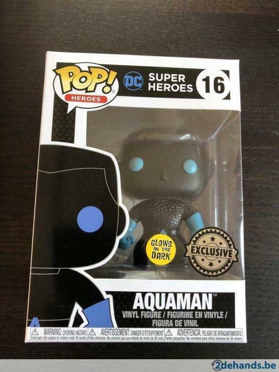 Funko Pop! Aquaman glow in the dark (nieuw!), Ophalen of Verzenden, Nieuw