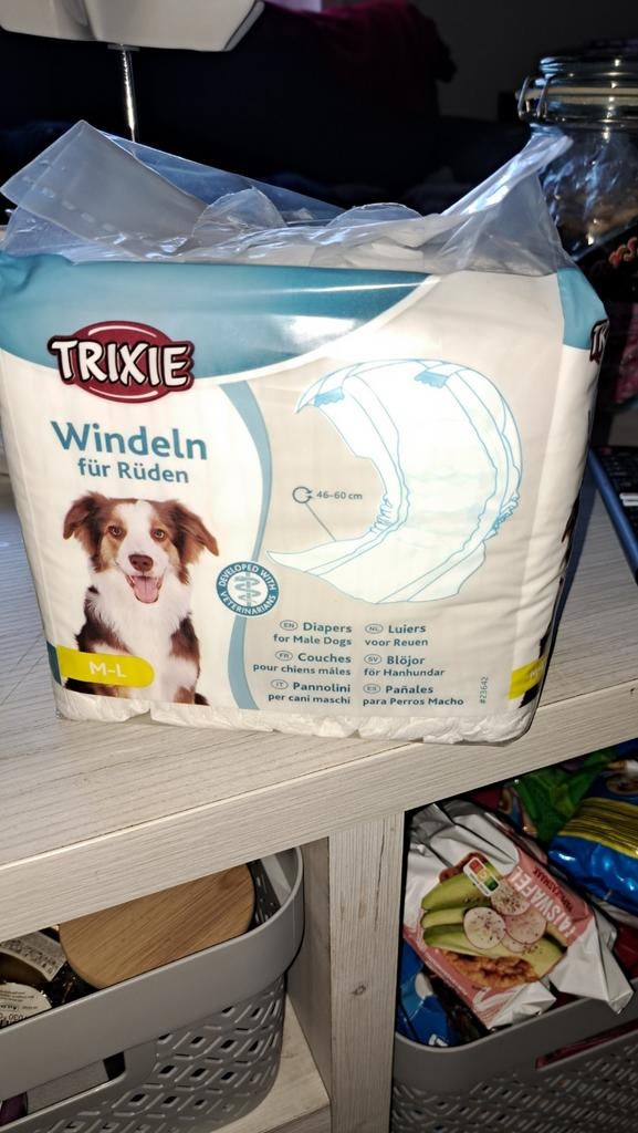 Luiers voor honden, Enlèvement