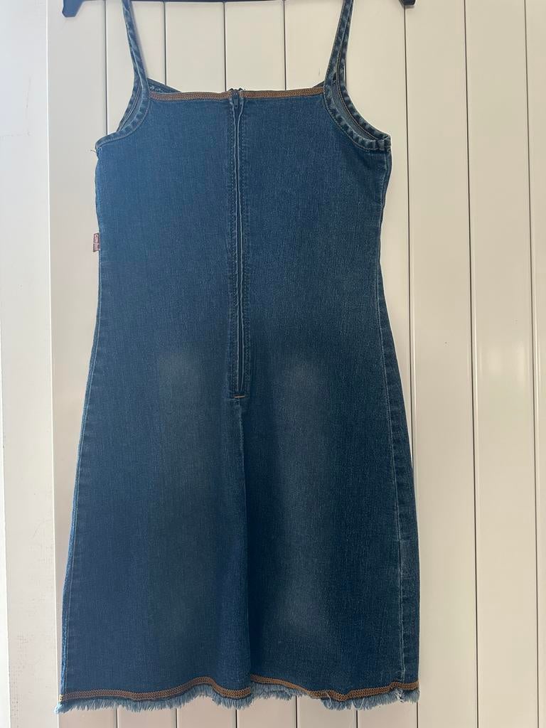 Petite robe en jean, Kleding | Dames, Ophalen of Verzenden, Zo goed als nieuw, Maat 36 (S), Boven de knie