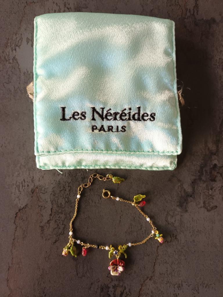 Bracelet Les Néréides, Bijoux, Sacs & Beauté, Colliers, Comme neuf, Enlèvement, Violet, Autres matériaux
