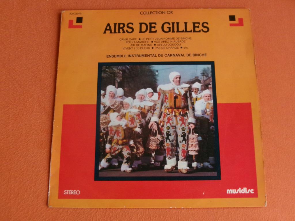 DISQUE / VINYL 33 TOURS : * AIRS DE GILLES *, Enlèvement, Utilisé