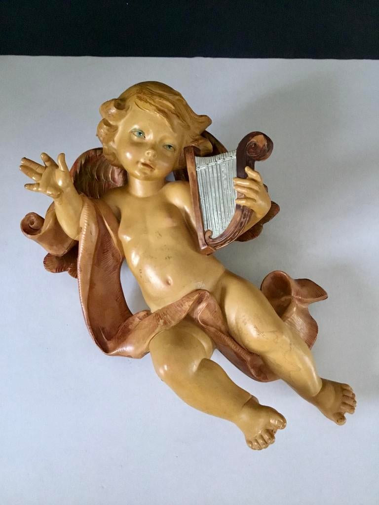 Engel met harp - Italy - 30cm - TOPOBJECT, Ophalen