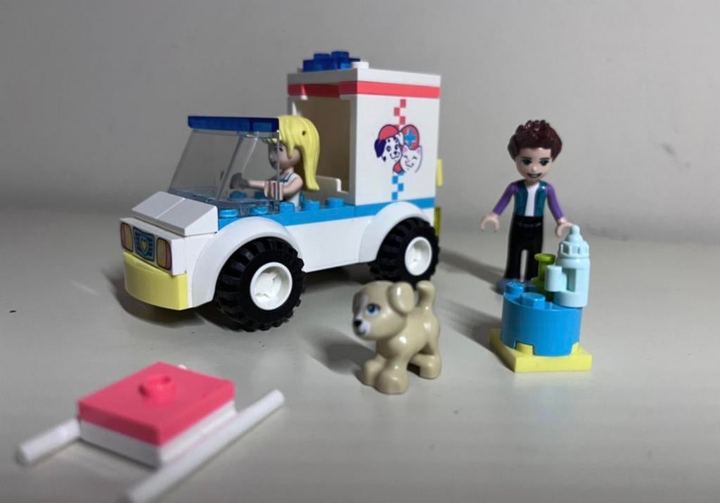 Lego Friends dierenambulance 41694, Ophalen, Gebruikt, Lego
