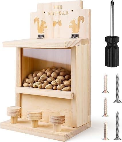 Squirrel Feeder House | LIVRAISON GRATUITE, Neuf, -, LEIKURVO, -