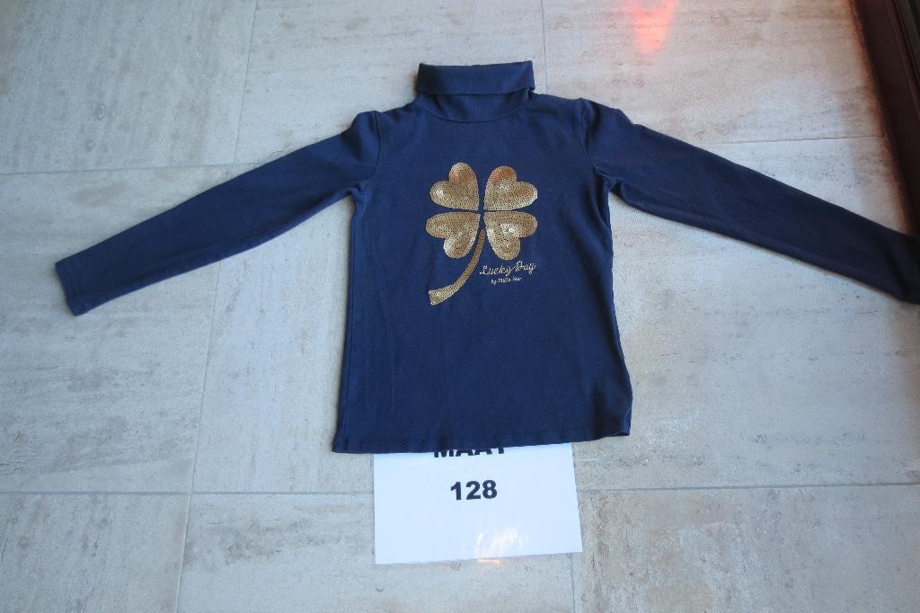 Col shirt LM 128 JBC meisjes Foto 7126, Kinderen en Baby's, Kinderkleding | Maat 128, Meisje, Ophalen of Verzenden, Zo goed als nieuw