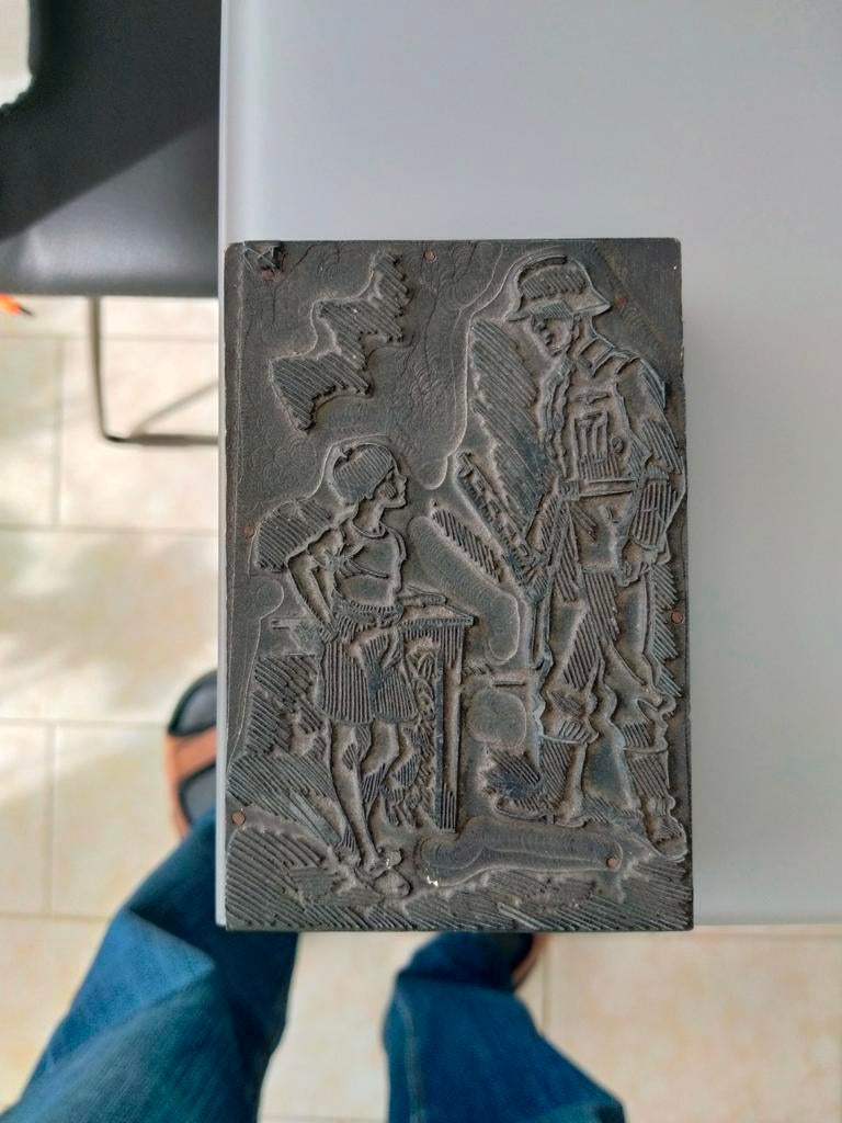 Drukplaat oorlog, Verzamelen, Ophalen of Verzenden