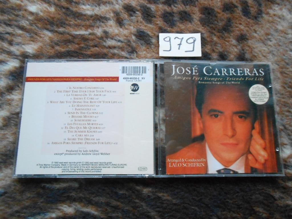 CD José Carreras  Amigos Para Siempre, Cd's en Dvd's, Ophalen of Verzenden, Gebruikt