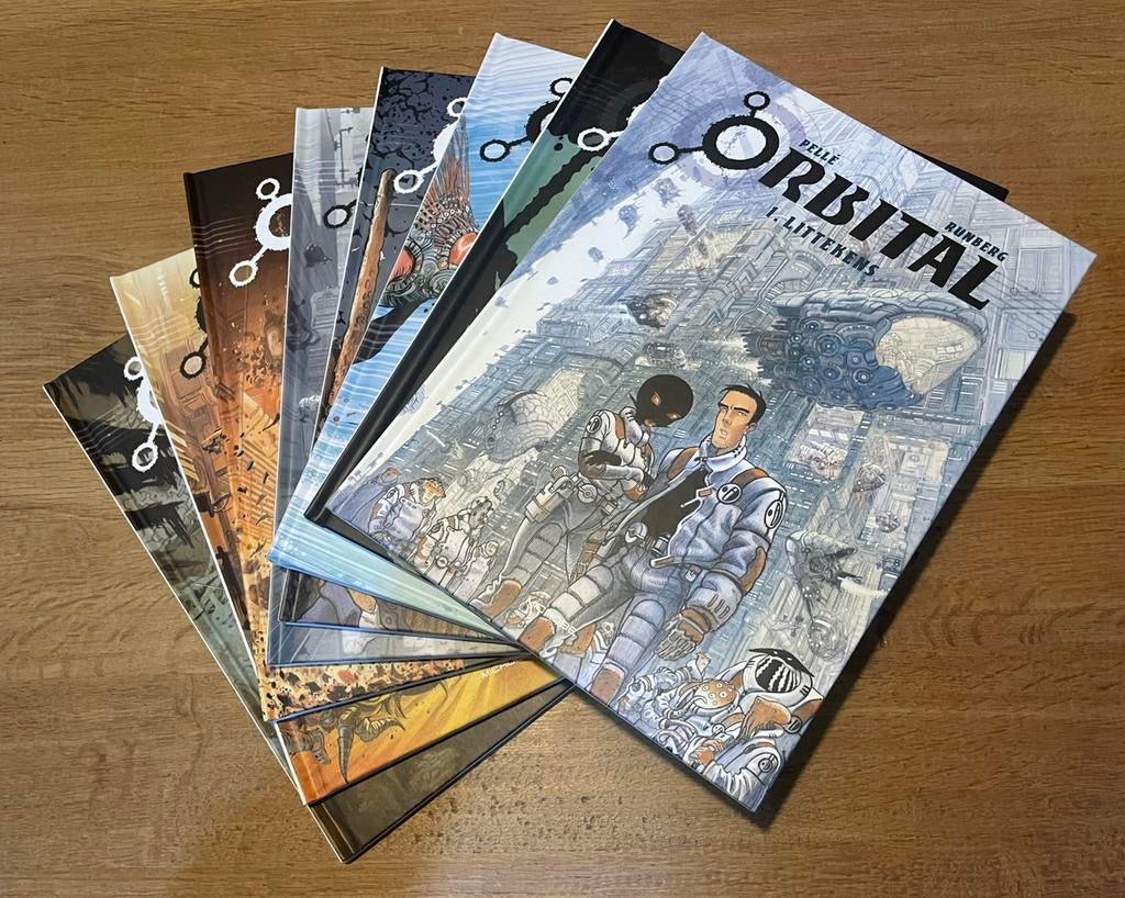 8x Orbital nieuwstaat Volledige reeks 2017-2019, Complete serie of reeks, Nieuw, Ophalen of Verzenden, Pellé Runberg