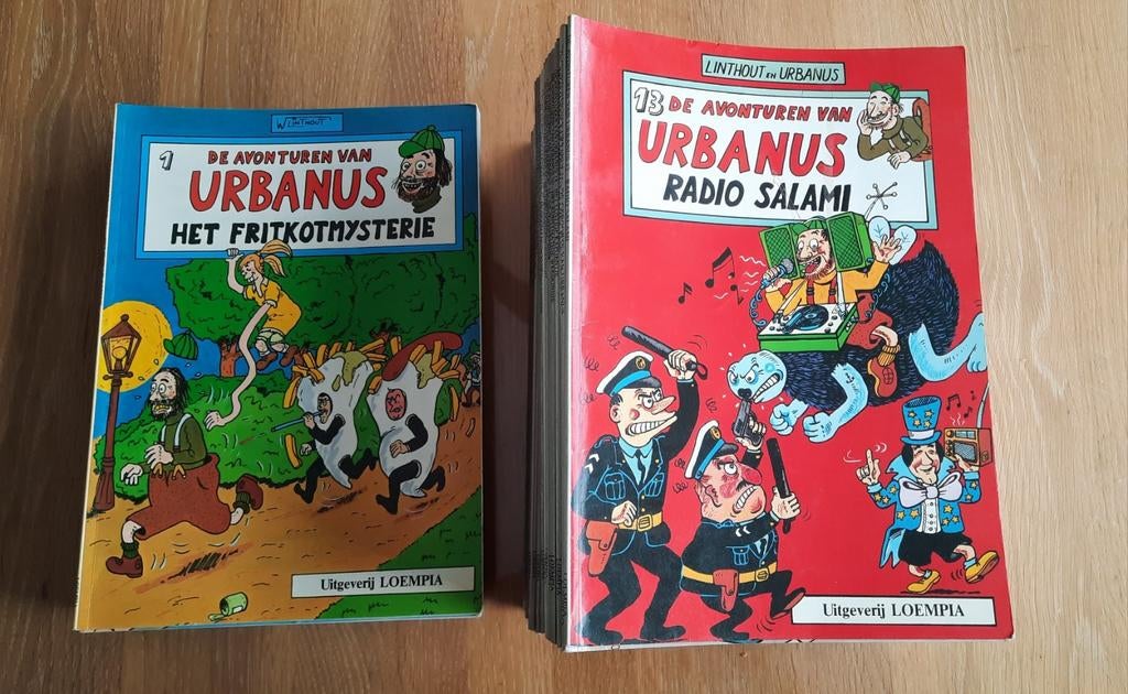 Lot strips Urbanus 50 stuks, Boeken, Stripverhalen, Ophalen, Gelezen