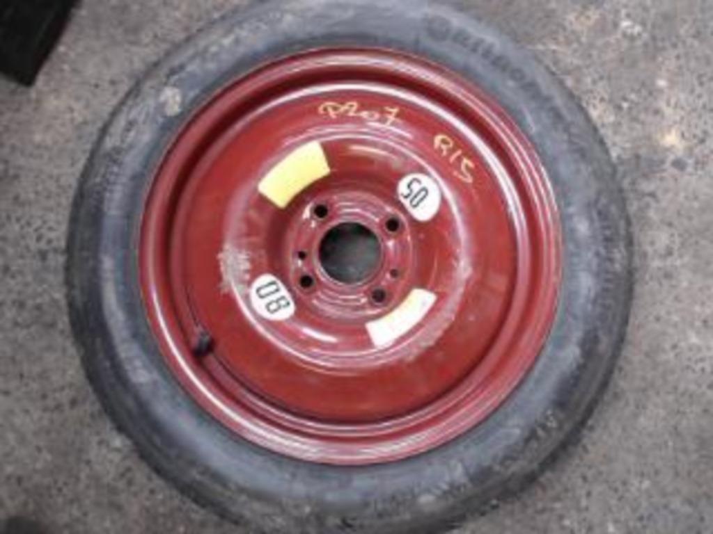 Roue Peugeot 207 CC 2007-2015 4 trous 15 pouces  LP/14293, Enlèvement ou Envoi, Utilisé, Peugeot